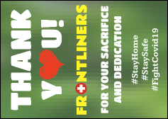 Front liners Appreciation Club Flyer