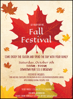 Fall Leaves Flyer