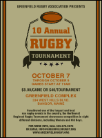 Rugby Tournament Flyer