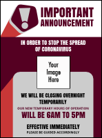 Important Announcement Flyer