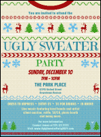 Ugly Sweater Party  Flyer