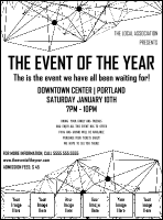 All Purpose Geometric Black and White Image Flyer