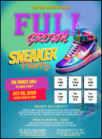 Sneaker Party Image Flyer