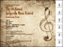 Music Festival Invitation Template | Eventgroove