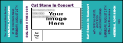 Big Logo Turquoise Event Ticket
