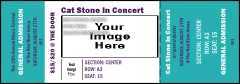 Big Logo Turquoise Reserved Event Ticket