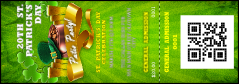 St. Patrick's Day Party QR Event Ticket