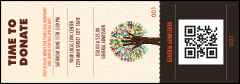 Fundraiser Tree QR Event Ticket