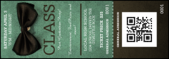 Bow Tie QR Event Ticket