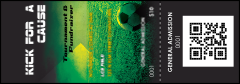 Soccer Field QR Event Ticket