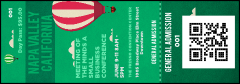 Napa Valley QR Event Ticket