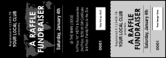Rotary World Portrait Black and White Event Ticket