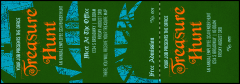 Pirate Ship Green & Blue Event Ticket