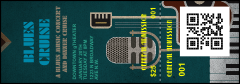 Blues QR Event Ticket