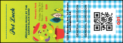 Potluck QR Event Ticket