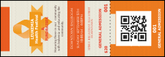 Leukemia QR Event Ticket