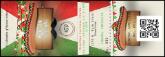 Mexican Fiest QR Event Ticket
