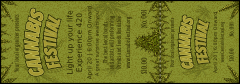 Cannabis Festival Event Ticket