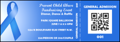 Blue Ribbon QR Event Ticket