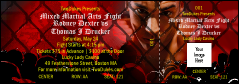 Mixed Martial Art Reserved Event Ticket