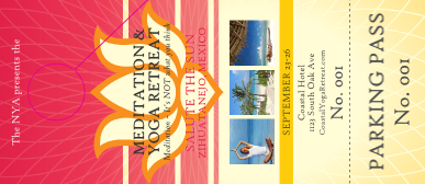 Lotus Flower Hang Tag