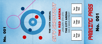 Curling Club Hang Tag