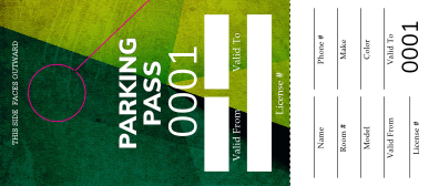Abstract Parking Permit