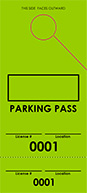 Green Parking Plus Permit (100 pack)