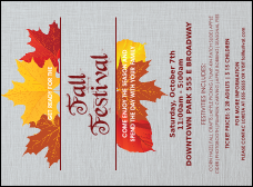 Fall Simple Invitation