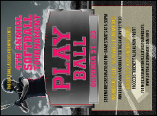 Softball Challenge Invitation