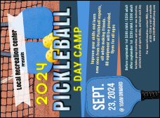 Pickleball Camp Invitation
