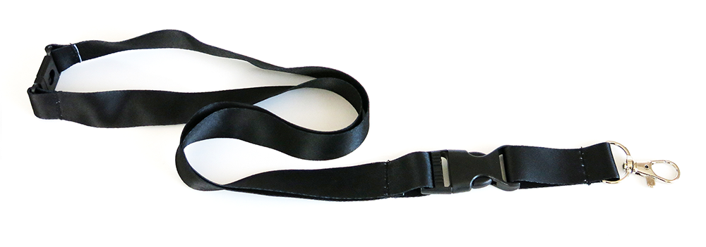 Buckle Release Breakaway Cloth Lanyard