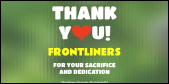 Front liners Appreciation Banner