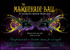 Vampires Masquerade Ball 09 Flyer, VMB '09 Flyer front Mode…