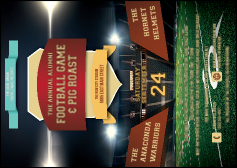 Football Lights Postcard Mailer