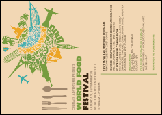 Food Festival Postcard Mailer