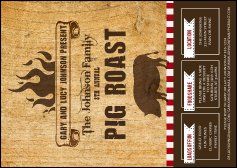 Pig Roast Postcard Mailer