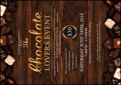 Chocolate  Postcard Mailer