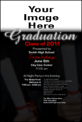 Graduation Diploma Upload Image Poster
