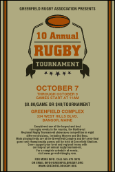 Rugby Tournament Poster