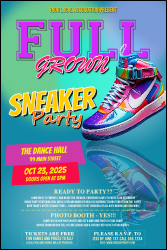 Sneaker Party Poster