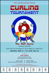 Curling Tournament Image Poster
