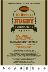 Rugby Tournament Image Poster