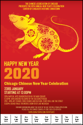 Chinese New Year Rat Poster