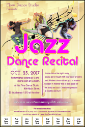 Jazz Dance Image Poster