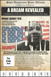 Martin Luther King Jr. Image Poster