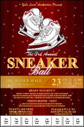 Sneaker Ball Image Poster