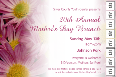 Pink Flowers Image Poster