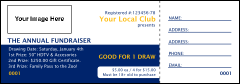 Rotary Club Raffle Ticket 2 (Blue)