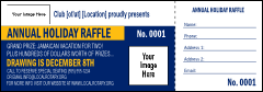 Rotary World Standard Raffle Ticket
